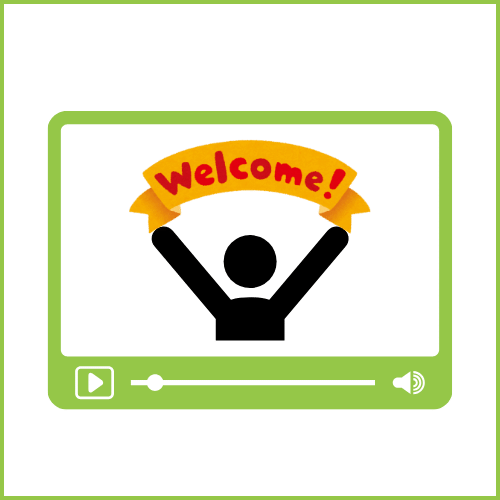 Welcome videos for onboarding